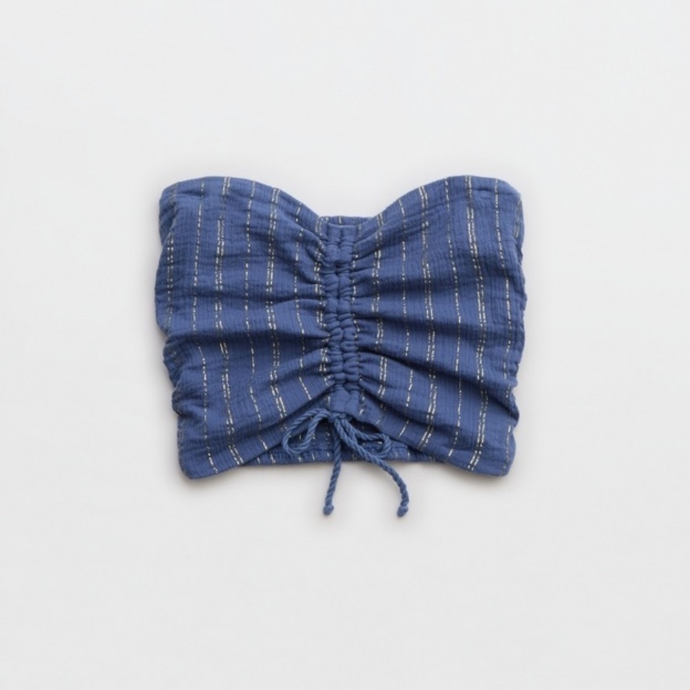 NWT Aerie Pool to Party Cinched Tube Top - Picture 3 of 12